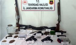 Tekirdağ’da Çiftlik Evine Baskın: Silah Ve Yasaklı Madde Ele Geçti