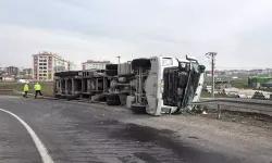 Tekirdağ’da TIR Kazası: Sürücü Hastaneye Kaldırıldı
