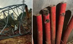 Vinç Kiralayıp Gerilim Hattı Kablolarını Çaldılar