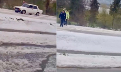 Muğla'da Dolu Yağışı Hayatı Olumsuz Etkiledi