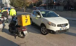 Burdur’da Motosiklet Ciple Çarpıştı, Sürücü Yaralandı