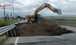 Batman’da Sağanak Yağış: Güney Çevre Yolu Çöktü, Ulaşım Durdu