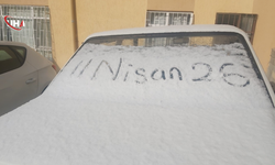 Ankara'da Nisan Sürprizi: Başkent Güne Karla Uyandı