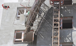 Ankara’da İnşaat Faciası: İskele Çöktü, 3 İşçi Yaralı