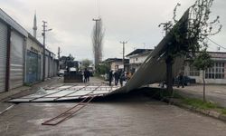 Aydın'da Fırtına Hayatı Olumsuz Etkiledi