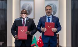 Bakan Fidan, Zambiyalı Mevkidaşı Haimbe ile Bir Araya Geldi