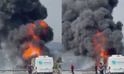 Çatalca'da Çıkan TIR Yangını Kontrol Altına Alındı
