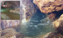 Mersin'De Cennet Mağarası 13 Yıl Sonra Suyla Doldu