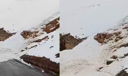 Şırnak’ta Çığ Düştü, Yol Kapandı