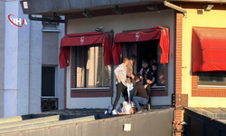 Kafeteryanın 3. Katından Dengesini Kaybederek Boşluğa Düştü