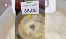 Mersin’de Skandal Görüntü: Açıkta Satılan Pirinçte Kedi Dışkısı Çıktı