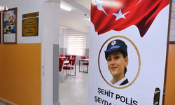 Şehit Polis Memuru Şeyda Yılmaz’ın Hatırası Kütüphanede Yaşatılacak