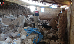 Kilis’te Sağanak Sonrası Çöken Ahırda 40 Koyun Telef Oldu