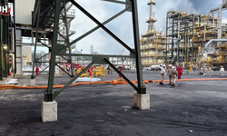 Meksika’da Petrol Tesisinde Yangın