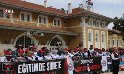 Adana’da Eğitimde Şiddet Protestosu: Öğretmenler İş Bıraktı