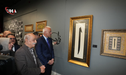 Bakan Ersoy, 'Fuadname Hat ve Ebru Sergisi'nin Açılışında Konuştu