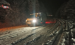 Nisan Ayında Kış Geri Döndü: Kastamonu Beyaza Büründü