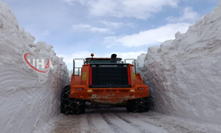 Erzincan'da Yol Açma Seferberliği: Kar Boyu 4 Metreyi Aştı