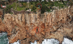 Antalya Falezlerindeki Kaçak Asansör İçin Yıkım Kararı