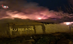 Kayseri’de Korkutan Yangın: Müstakil Ev ve Ahır Alevlere Teslim Oldu