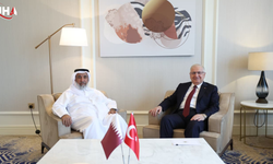 Bakan Güler, Katar Evkaf ve Şeriye Bakanı Al Ghanem İle Bir Araya Geldi