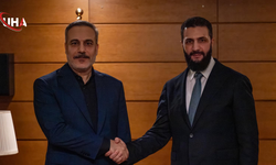 Bakan Fidan, Suriye Cumhurbaşkanı Şara İle Bir Araya Geldi