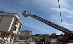 İstanbul Arnavutköy’de Binada Çıkan Yangına Müdahale