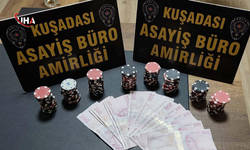 Kuşadası'nda Kumar Oynayan 16 Kişiye 185 Bin 664 Lira Ceza