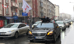 Kars Sokaklarında İran'a Destek Konvoyu