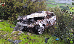 Gaziantep'te Takla Atan Otomobilin Sürücüsü Hayatını Kaybetti
