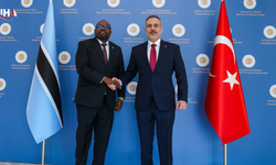 Hakan Fidan, Botsvana Uluslararası İlişkiler Bakanı İle Görüştü
