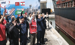 Lübnan'a Umut Seferi: İyilik Gemisi Mersin'den Yola Çıktı