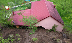 Misafirliğe Gitti, Hayatını Kurtardı: Trabzon'da Korkutan Heyelan