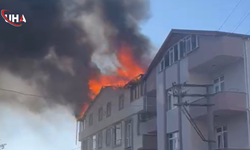 Kocaeli'de 4 Katlı Binada Yangın