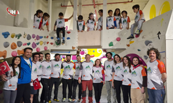 23 Nisan'da Çocuk Sporcular Tırmanış Duvarında Buluştu