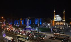 Otizm Farkındalığı İçin Kayseri Kalesi Maviye Büründü