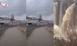 Sağanak Yağış Sonrası Sızır Şelalesi Çamur Rengine Büründü