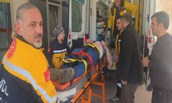 Tamir İçin Çıktığı Çatıdan Düşen Şahıs Hastaneye Kaldırıldı