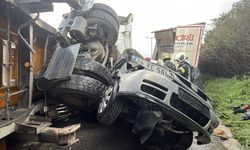 TEM’de Zincirleme Kaza: 2 TIR, Tanker Ve Otomobil Çarpıştı, 2 Ölü