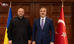 Bakan Fidan, Ukrayna Milli Güvenlik ve Savunma Konseyi Sekreteri Umerov ile Bir Araya Geldi
