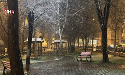 Sivas’ta Nisan Sürprizi: Kar Yağışı Başladı
