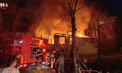 Bursa'da Tek Katlı Ev Alevlere Teslim Oldu