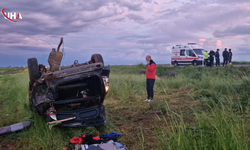 Diyarbakır'da Kontrolden Çıkan Araç Tarlaya Savruldu: 11 Yaralı