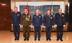 Orgeneral Ziya Cemal Kadıoğlu, Mısır'dan Gelen Heyeti Kabul Etti