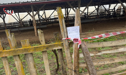 Çorum'da Tapusuz Arazideki Ev ve Ahır Mühürlendi