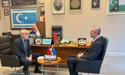 Cumhurbaşkanı Başdanışmanı Topçu, Ukrayna Büyükelçisi Celal İle Bir Araya Geldi