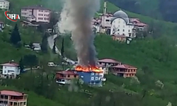 Ordu’da Yangın Paniği: Alevlere Teslim Olan Evde Büyük Hasar Oluştu