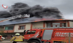 Sultanbeyli’de Yangın Paniği: Bina Çatısı Alev Aldı