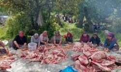 208 Yıllık 'Olcak Dede' Geleneği; Dualar Edildi, Kurbanlar Kesildi