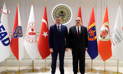 İçişleri Bakanı Çiftçi, Ankara Valisi Canbolat'ı Kabul Etti